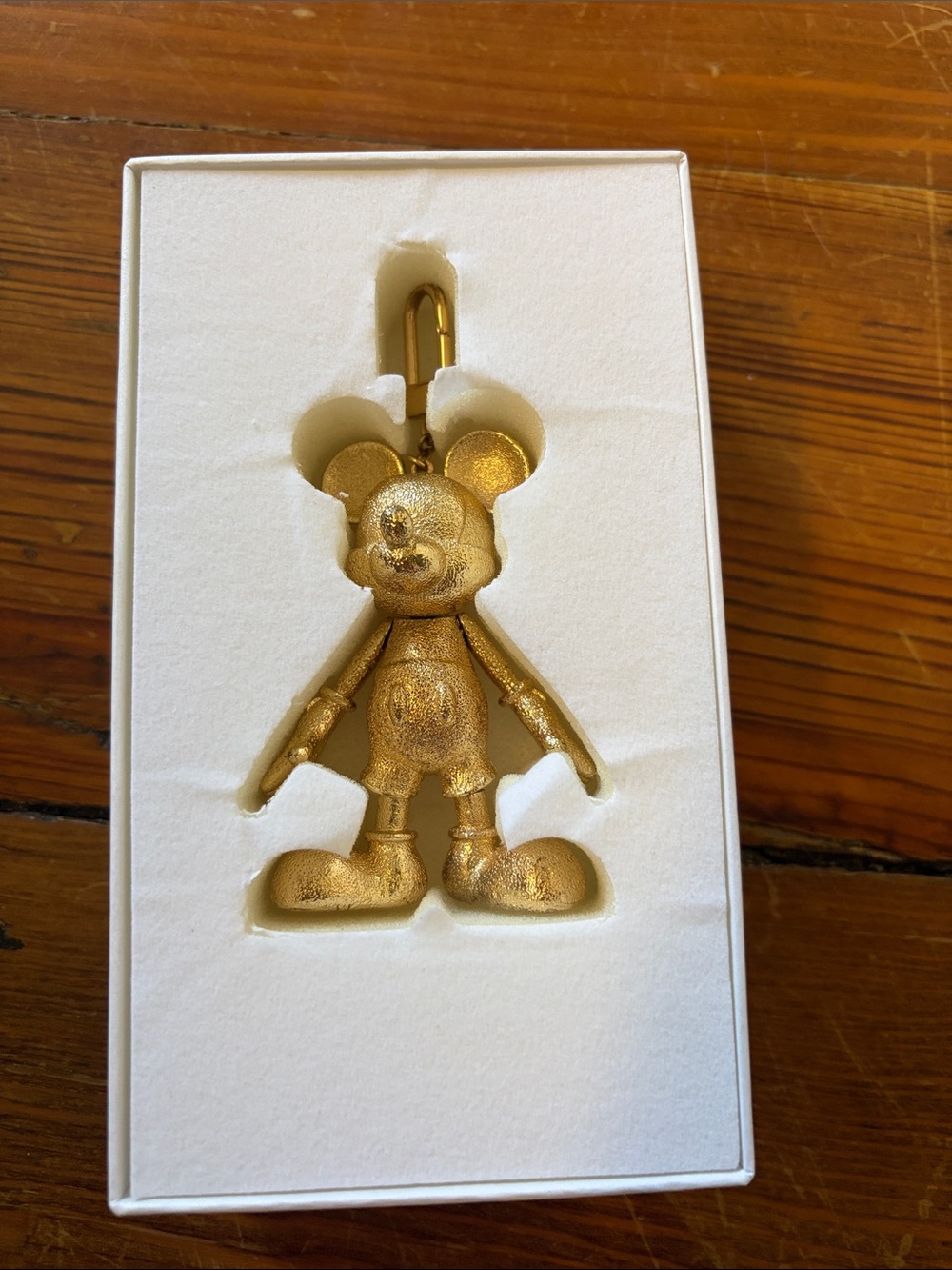 Bauble bar Gold Mickey bag charm